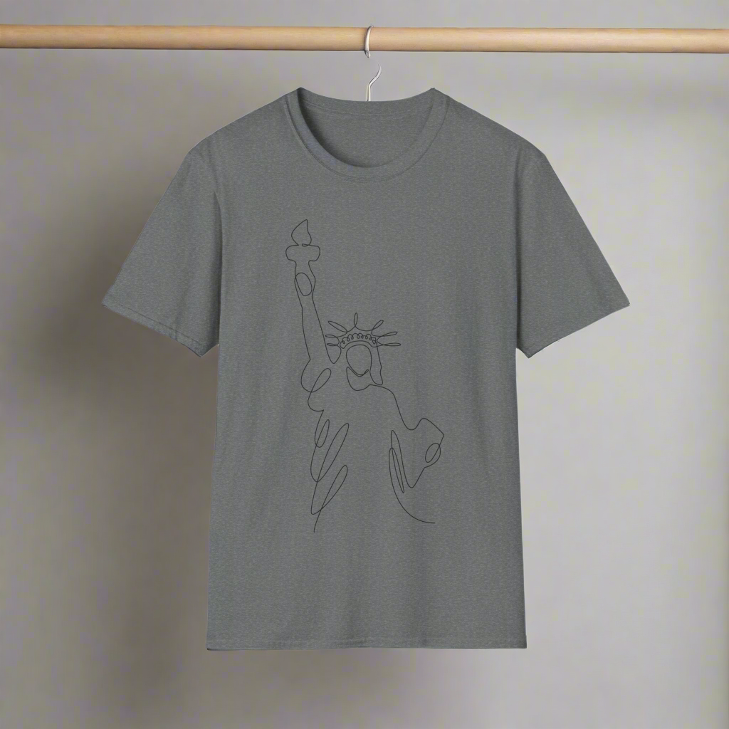 Statue of Liberty Sketch T-Shirt