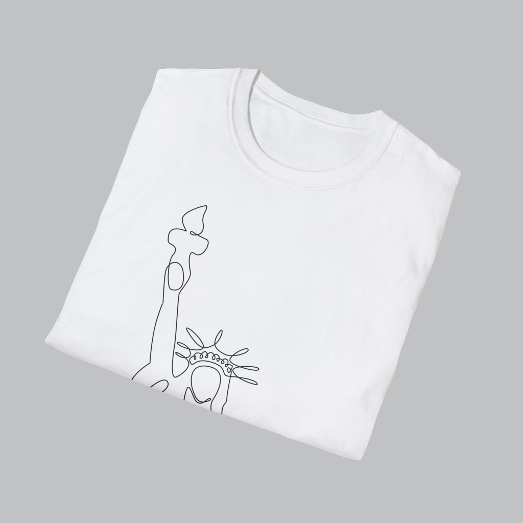 Statue of Liberty Sketch T-Shirt