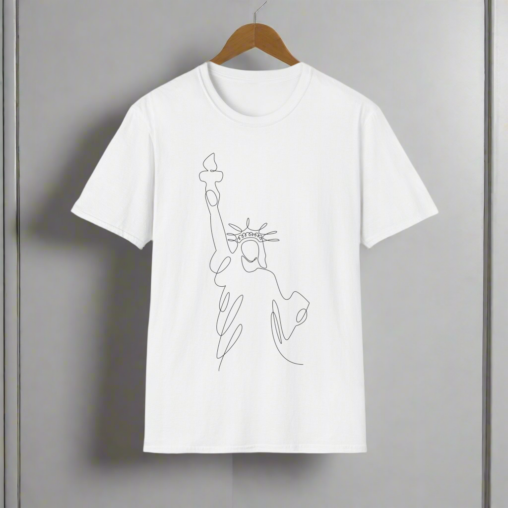 Statue of Liberty Sketch T-Shirt