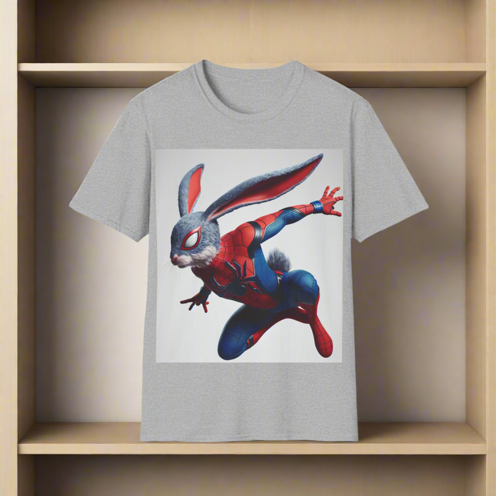 Spiderman Bunny graphic t-shirt