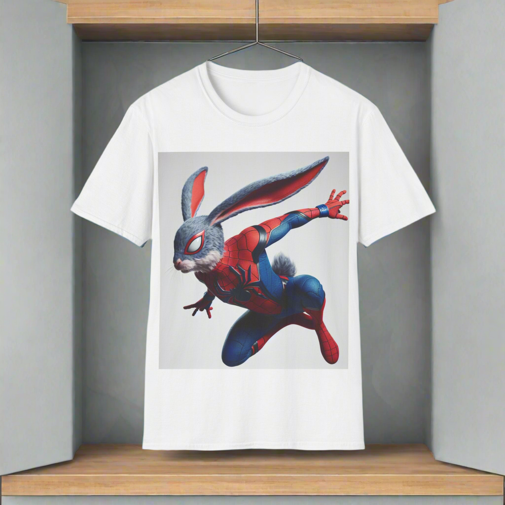 Spiderman Bunny graphic t-shirt